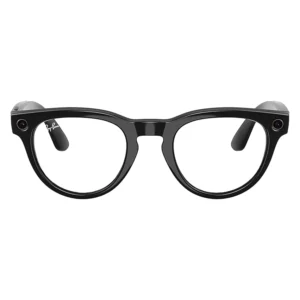 Gafas de Sol Ray-Ban Meta Headliner RW4013 WiFi Meta IA 32GB-NEGRO Brillante TransitionsTransparente Zafiro