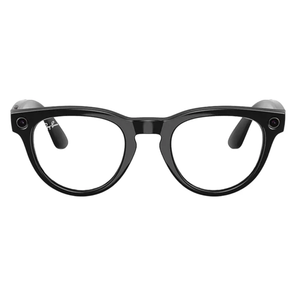 Gafas de Sol Ray-Ban Meta Headliner RW4013 WiFi Meta IA 32GB-NEGRO Brillante TransitionsTransparente Zafiro