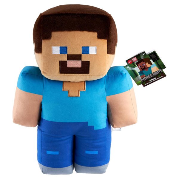 Peluche Mattel Plush Minecraft 16*-Steve (hwd76)