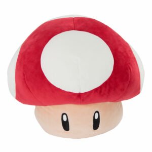 Peluche Tomy Mega Plush Super Mario 15"-Club Mocchi Super Mushroom (12971r)