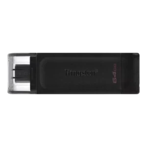 Pendrive Kingston DataTraveler 70 64GB USB-C/USB 3.2-NEGRO DT70/64GB