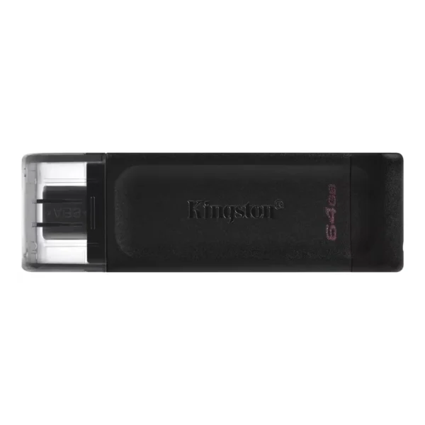 Pendrive Kingston DataTraveler 70 64GB USB-C/USB 3.2-NEGRO DT70/64GB