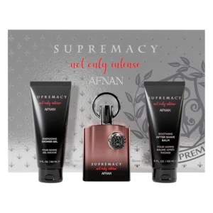 Perfume AFNAN KIT SUPREMACY NOT ONLY INTENSE (PERF + SHOWER GEL + LOCA