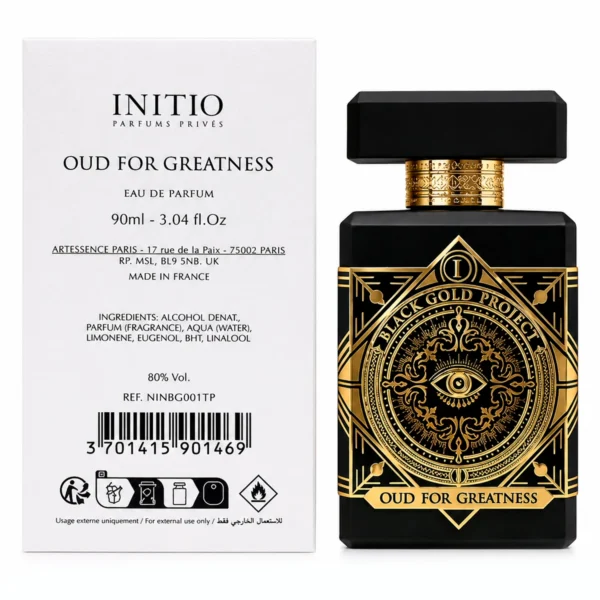 Perfume Initio Oud For Greatness Eau de Parfum Unisex 90ml-(Tester)
