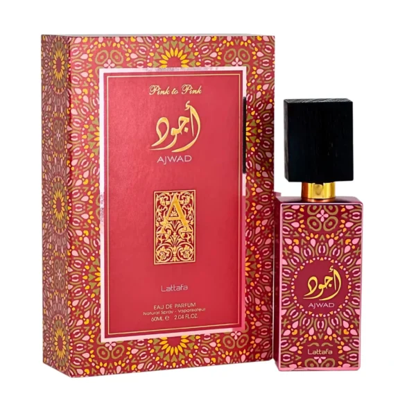 Perfume Lattafa Ajwad Pink to Pink Eau de Parfum Femenino 60ml