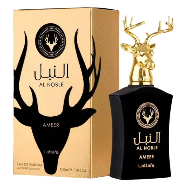 Perfume Lattafa Al Noble Ameer Eau de Parfum Unisex 100ml-(Sello Nuevo)