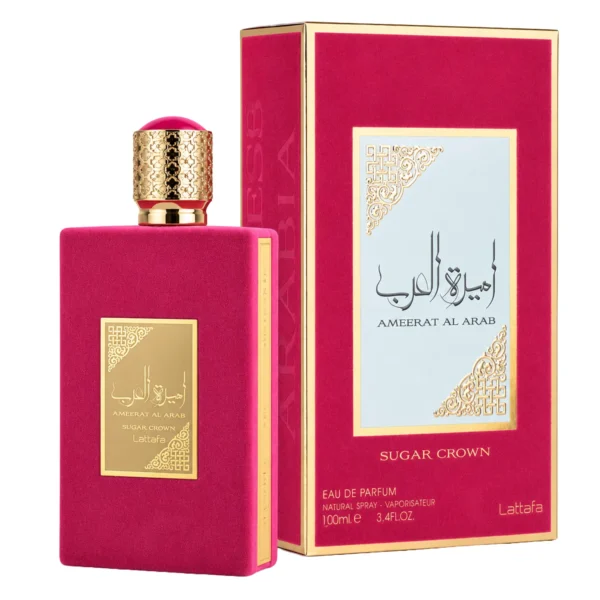 Perfume Lattafa Ameerat Al Arab Sugar Crown Eau de Parfum Femenino 100ml