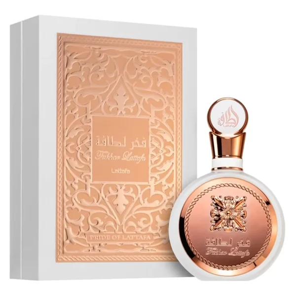 Perfume Lattafa Fakhar Rose Eau de Parfum Femenino 100ml