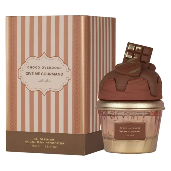 Perfume Lattafa Give Me Gourmand Choco Overdose Eau de Parfum Unisex 75ml