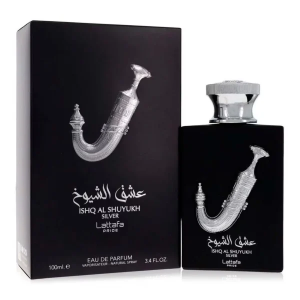 Perfume Lattafa Ishq Al Shuyukh Silver Eau de Parfum Unisex 100ml