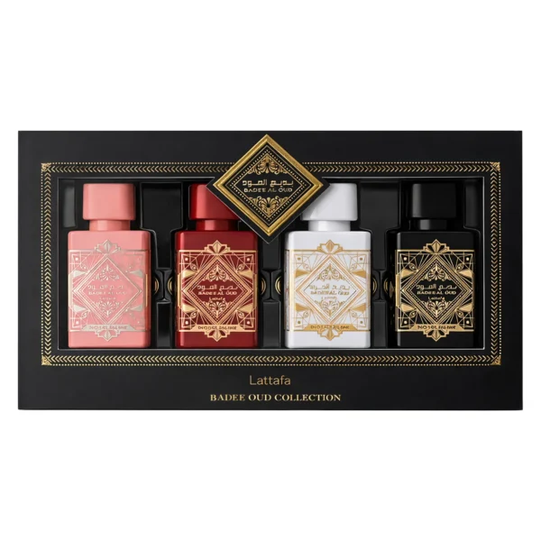 Kit Lattafa Bade'e Collection Eau de Parfum Unisex 25ML-4 Unidades