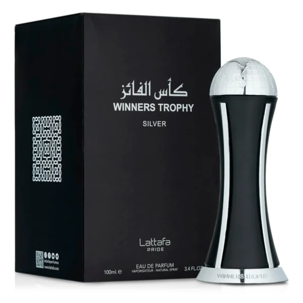 Perfume Lattafa Winners Trophy Silver Eau de Perfume Masculino 100ml