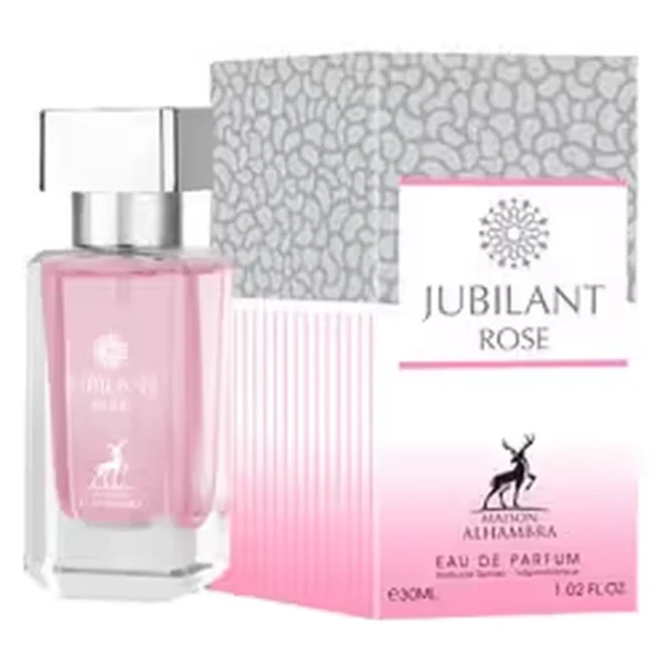 Perfume Maison Alhambra Jubilant Rose Eau de Parfum Femenino 30ml