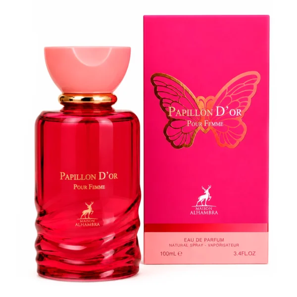 Perfume Maison Alhambra Papillon d'Or Eau de Parfum Femenino 100ml