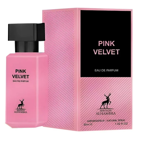 Perfume Maison Alhambra Pink Velvet Eau de Parfum Femenino 30ml