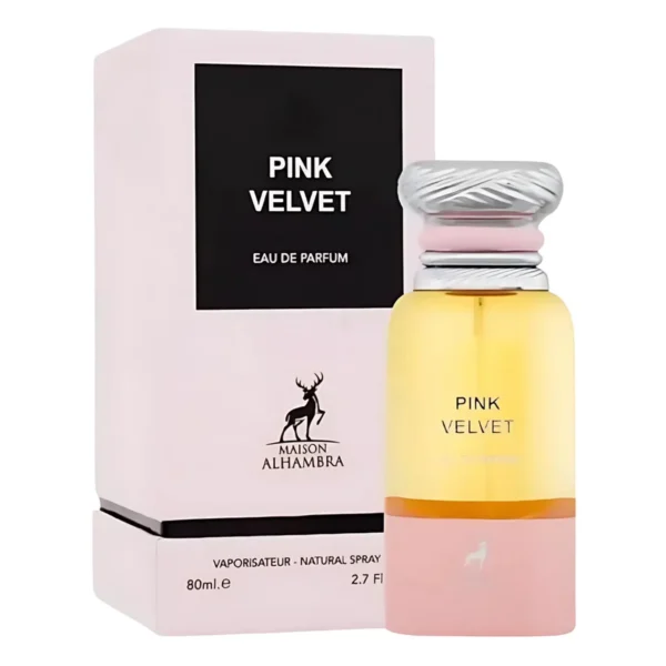 Perfume Maison Alhambra Pink Velvet Eau de Parfum Femenino 80ml