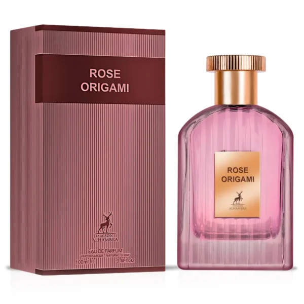 Perfume Maison Alhambra Rose Origami Eau de Parfum Unisex 100ml