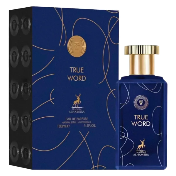 Perfume Maison Alhambra True Word Eau de Parfum Masculino 100ml