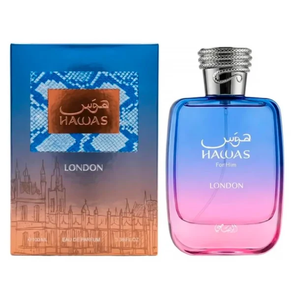 Perfume Rasasi Hawas London Eau de Parfum Unisex 100ml