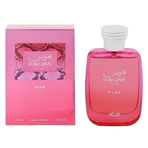 Perfume Rasasi Hawas Pink Eau de Parfum Femenino 100ml