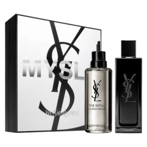 Kit Perfume Yves Saint Laurent MYSLF Travel Exclusive Eau de Parfum Masculino 60ml + Refil 150ml