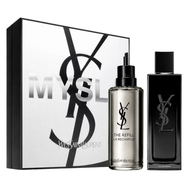 Kit Perfume Yves Saint Laurent MYSLF Travel Exclusive Eau de Parfum Masculino 60ml + Refil 150ml