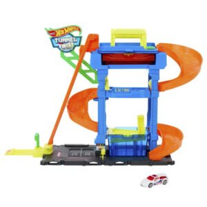 Pista Hot Wheels City: Color Shifters - Tunnel Twist Car Wash (5114)