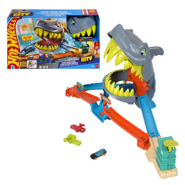 Pista Hot Wheels City - Shark Chomp Beach (jhl96)