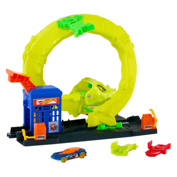 Pista Hot Wheels City - Snake Spiral Attack (jbm63)