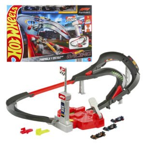Pista Hot Wheels Racing: Fórmula 1-SPRINT Race Circuit (jdy15)