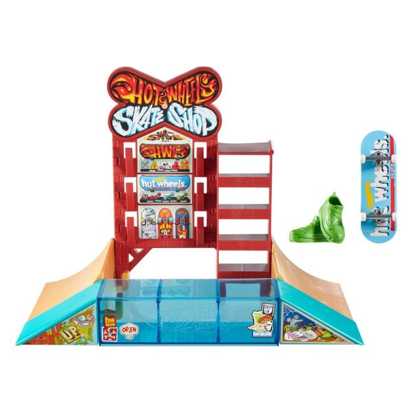 Pista Hot Wheels Skate - Skate Shop Playset (jgg95)