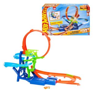 Pista Hot Wheels Stunt Tracks - Mid-air Crash (jfd12)