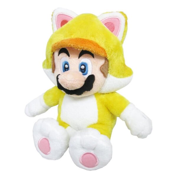 Plush Little Buddy Super Mario 10"-Cat Mario