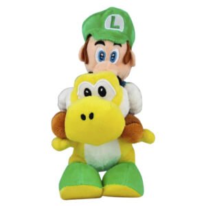 Plush Little Buddy Super Mario 8"-Luigi & Yoshi (2559)