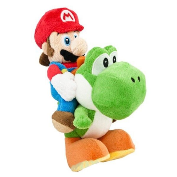Plush Little Buddy Super Mario 8"-Mario & Yoshi (2412)