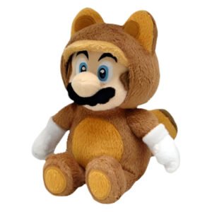Plush Little Buddy Super Mario 9"-Mario Tanooki (2702)