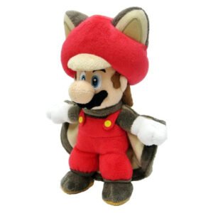 Plush Little Buddy Super Mario 9"-Squirrel Mario (3105)
