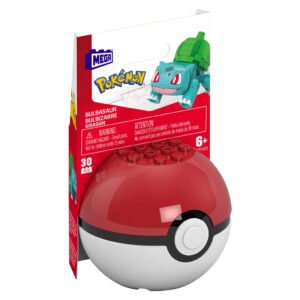 Pokebola Pokémon Mega Construx Mattel - Bulbasaur (19099)