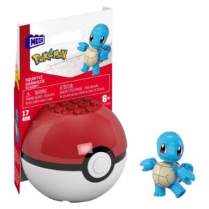 Pokebola Pokémon Mega Construx Mattel - Squirtle (0973)