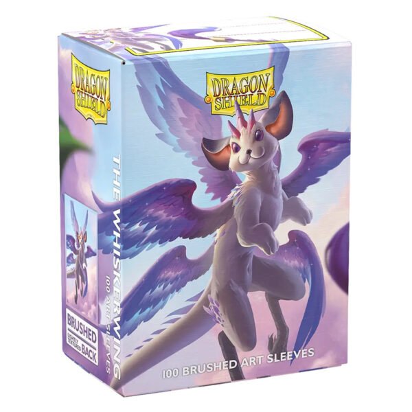Protetor Cartas Dragon Shield Deck Sleeves: 100 Brushed Art Sleeves - The Whiskerwing (12113)