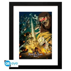 Cuadro Abystyle Attack On Titan Final Season: S4 Teaser Art (80978)