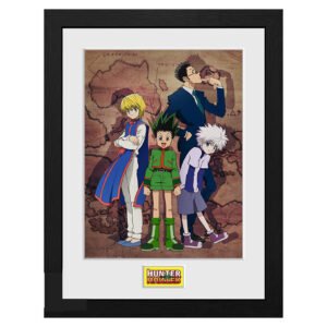 Cuadro Abystyle Poster Hunter X Hunter - Gon, Killua, Kurapika & Leorio (0753)