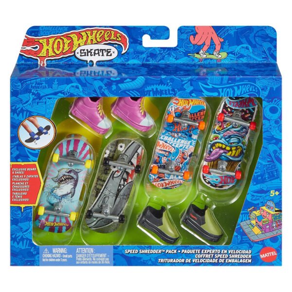 Skate Hot Wheels - Speed Shredder 4-PACK (hvm15)