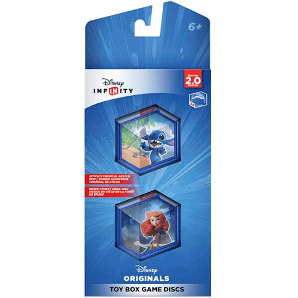 Toy Box Game Disc Disney Infinity 2.0-LILO And Merida