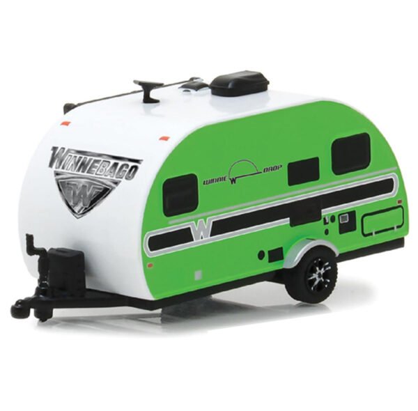 Trailer Greenlight Winnebago Winnie Drop Green - Escala 1/64-2016 34040-D