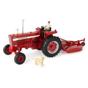 Tractor Ertl Case Ih 1256 With Mower - Escala 1/16 (44380)