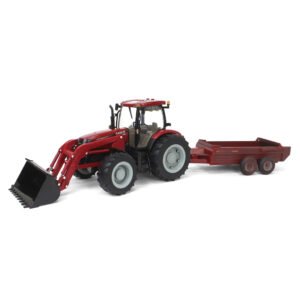 Tractor Ertl Case Ih Puma 195 Com Loader & Muddy Spreader - Escala 1/16 (44390)