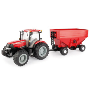 Tractor Ertl Tomy - Case Ih Puma Big Farm 170 With Gravity Wagon - Escala 1/16 (47246)