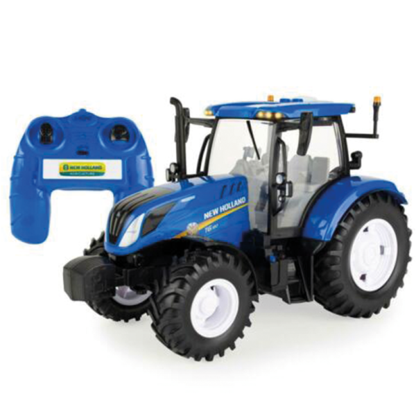 Tractor Ertl Tomy - New Holland T6.180 Full Function Radio Control Tractor - Escala 1/16 (47322)