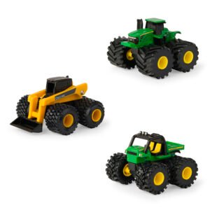 Playset Tomy Monster Treads - John Deere Mini Mudders (37927a)